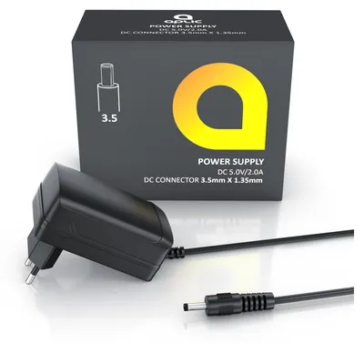 Produktbild von Aplic Universal Netzteil, DC-Hohlstecker 3,5mm x 1,35mm, Ladegerät-Adapter, EU-Stecker