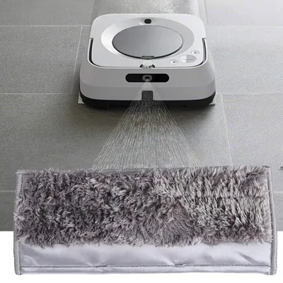 Produktbild von Wischpads für Wischroboter - Waschbare Nass- und Trockenwischpads - Wiederverwendbare Reinigungstücher - 6110 (Trockenwischen)