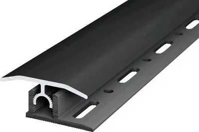Produktbild von SKANDOR Übergangsprofil Aluminium Schwarz eloxiert 10x34x1000 mm