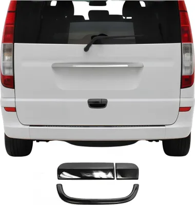 Image de Couverture de poignée de porte Hayon pour Mercedes Vito W639 2003-2014 en Acier