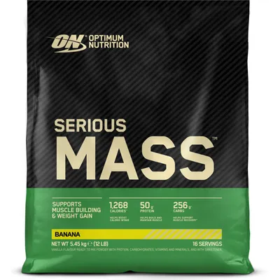 Produktbild von Optimum Nutrition - Serious Mass 5450 g Banane