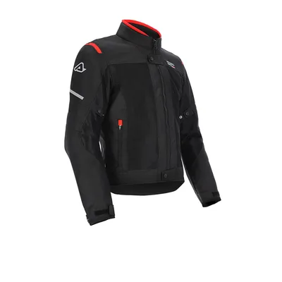 Produktbild von Acerbis On Road Ruby Motorrad Textiljacke, schwarz/rot, XL