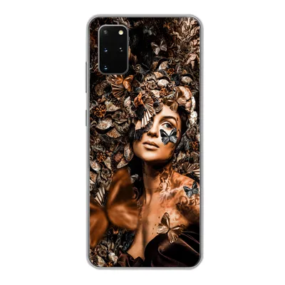 Produktbild von MuchoWow® Handyhülle Schutzhülle Hülle für Samsung Galaxy S20 Plus Luxus - Frau - Collage Silikon Softcase Handy Hülle - Hartschale