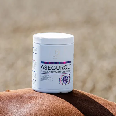 Produktbild von Hippovet Asecurol – Ergänzungsfuttermittel für Pferde, 1 kg