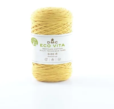 Imagen del producto de DMC Eco Vita-4: Hilo de algodón compuesto por 80% algodón reciclado y 20% poliéster (Color 9)