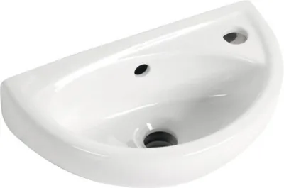 Produktbild von Creavit OVAL Keramik-Waschtisch 39x23cm, weiß