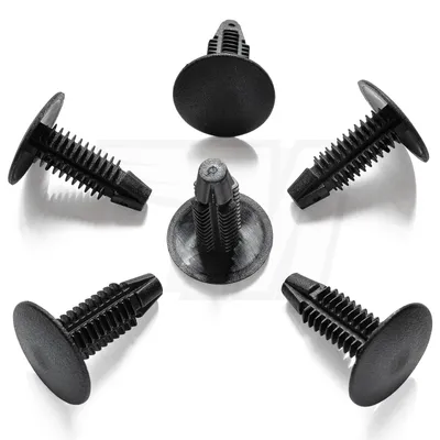 Produktbild von 10x Befestigungs Tannenbaum Clip für Innenverkleidung Universal