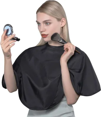 Produktbild von 3 Stück Wasserdichte Friseurumhang, Professioneller Haarschneideumhang, Haarfärbeumhang für Salon Friseur
