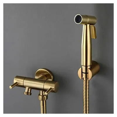 Produktbild von Wasserhahn, Sprühset for Toilette, multifunktional, Wasserhahn-Sprühgerät, Wandmontage, Kaltwasserhahn, Toilette, Duschspray for Badezimmer