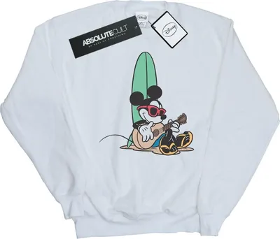 Produktbild von Disney - "Surf And Chill" Sweatshirt für Herren BI38319 (3XL) (Weiß)