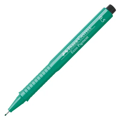 Produktbild von FABER-CASTELL Pigmentliner ECCO PIGMENT 0,5 mm grün