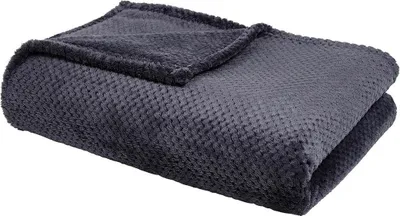 Obrázek produktu pro Teplá deka se vzorem, černá, 150 x 200 cm