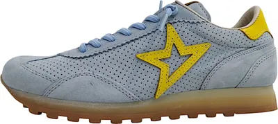 Image de Chaussures à lacets Cetti, modèle sportif, bleu, taille 39