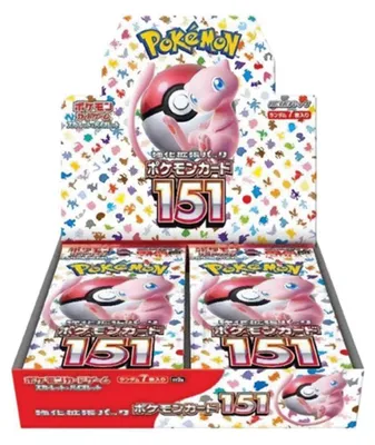Produktbild von Pokémon Scarlet & Violet TCG: 151 – Booster-Box (japanisch)