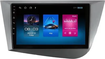 Produktbild von Autoradio mit Bluetooth, CarPlay, kompatibel mit Apple und Android, Stereoanlage, Navigation, Navigationssystem für Peugeot 307 / 307CC / 307SW (2002–2013)