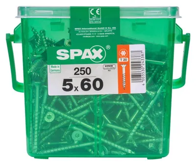 Produktbild von Spax Universalschrauben 5.0 x 60 mm TX 20 - 250 Stk.