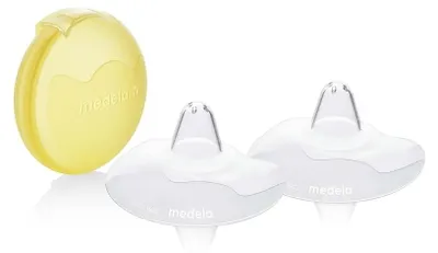 Produktbild von Medela 200.1593 Contactbrusthütchen, M mit Aufbewahrungsbox