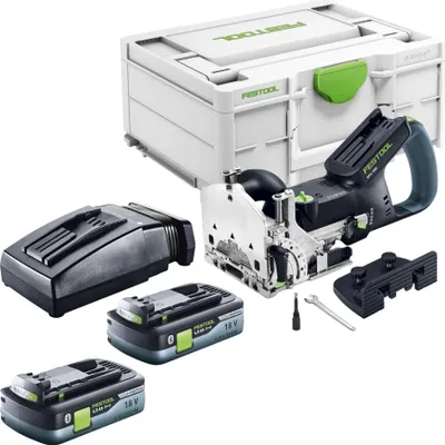 Immagine prodotto di Festool DFC 500 E-Basic fresatrice per tasselli a batteria DOMINO 18 V 4 - 10 mm + 2x batteria 4,0 Ah + caricabatteria + Systainer