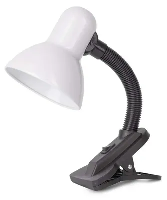 Productafbeelding van Avide LED Bureaulamp met Klem - Leeslamp - Max. 60W LED - E27 Fitting - 100-240V - Wit
