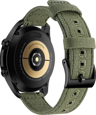 Produktbild von INF 24mm Canvas Strap für Suunto 9 Grün