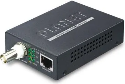 Zdjęcie produktu dla PLANET VC-232G, 300 Mbit/s, 1000Base-T, Gigabit Ethernet, 100,1000 Mbit/s, 1400 m, Czarny