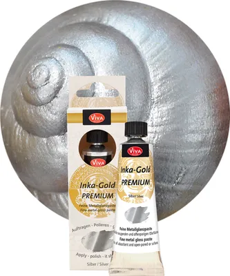 Produktbild von Inka Gold 40g - Silber - Vergoldung Politur - Bastelfarbe