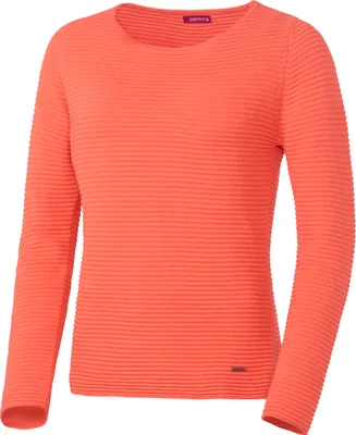 Produktbild von Belmina Damen Reliefpullover, leicht und bequem