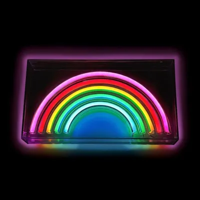 Image de Lampe néon LED "Arc-en-ciel" pour enfants