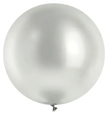 Produktbild von PartyDeco GS36-018-1, Spielzeugballon, Silber, 100 cm, 1 Stück(e)