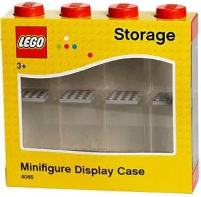 Obrázek produktu pro LEGO®  4065 sběratelská skříňka na 8 minifigurek - červená