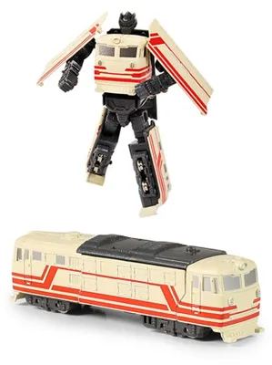 Produktbild von Metallroboter-Lokomotive Beige
