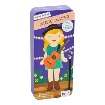 Produktbild von Petit Collage magnetisches Anziehspiel Musiker - kreatives Spielzeug