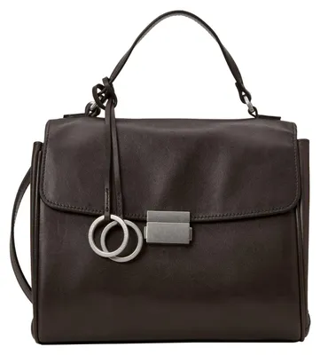 Produktbild von Marc O'Polo Leder Handtasche Umhängetasche Greta Crossbody Bag Burnt Coffee dunkelbraun