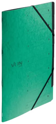 Produktbild von Leitz VON Leitz 5er Pack Ordnungsmappe A4 mit 6 Fächern, Karton, Projektmappe, M