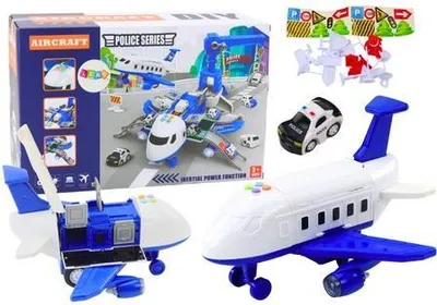 Image de Avion et poste de police 2-en-1