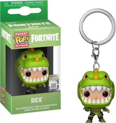 Produktbild von Fortnite - Rex  - Schlüsselanhänger Funko Pocket POP! Keychain