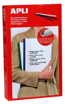 Immagine prodotto di APLI 002215 APLI 002215. Rilegatura a spirale, formato A4, 15 mm, colore nero