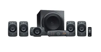 Produktbild von Logitech Z-906 - Lautsprechersystem - für Heimkino - 5.1-Kanal - 500 Watt (Gesamt)