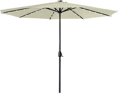 Zdjęcie produktu dla Odporny na wiatr parasol plażowy z mechanizmem obrotowym – parasol plażowy z ochroną przed promieniowaniem UV – cień na plaży – wypoczynek nad morzem – parasol plażowy odporny na wiatr i promieniowanie UV – bezprzewodowy parasol plażowy