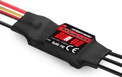 Zdjęcie produktu dla Hobbywing 30205200, ESC, Czarny, Czerwony