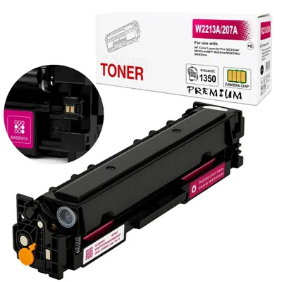 Produktbild von Ersatztoner für HP 207A W2213A M mit Chip M255dw M283fdn M282nw M283cdw