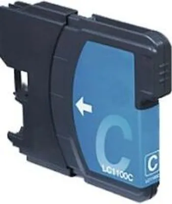 Image de Cartouche d'encre compatible avec Brother LC-985 cyan DCP-J125, DCP-J315, DCP-J515, MFC-J220, MFC-J265, MFC-J410, MFC-J415