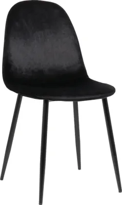 Produktbild von Esszimmerstuhl HLO-CP72 Samt  schwarz