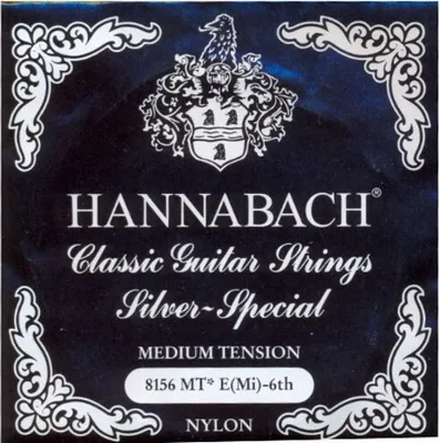 Produktbild von Hannabach 8156MT - E6 - medium (schwarz)