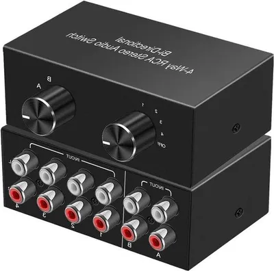 Zdjęcie produktu dla Rozdzielacze audio – 6 wejść – 1 wyjście