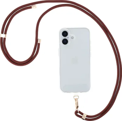 Productafbeelding van Selencia Universeel telefoonkoord - Terracotta