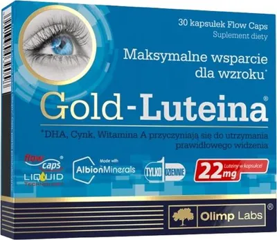 Image de Gold Luteina 22 mg supplément diététique 30 gélules