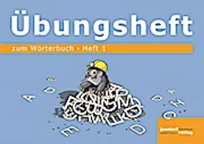 Produktbild von Wörterbuchübungsheft 1 (zum Wörterbuch 19x16cm): ab Klasse 2