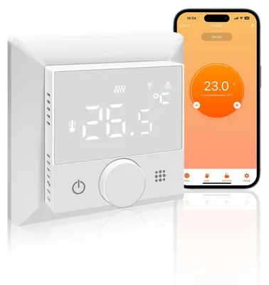 Image de Thermostat WiFi pour chauffage à eau et chauffage par le sol - Thermostat intelligent