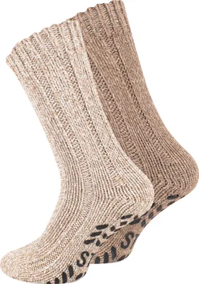 Produktbild von Cotton Prime® 2 Paar Norweger Woll-Strick-Socken 43-46